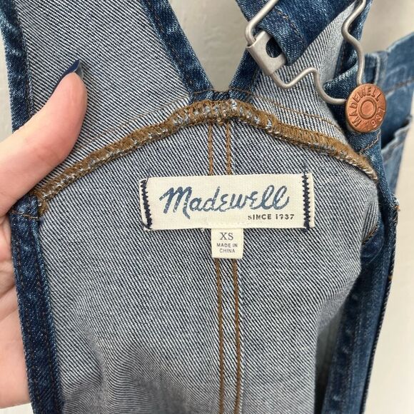 Madewell Skinny Jean Denim Overalls - Picture 6 of 7